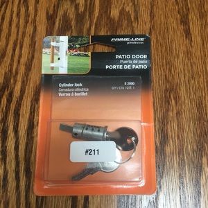 New Prime-Line Patio Door Lock